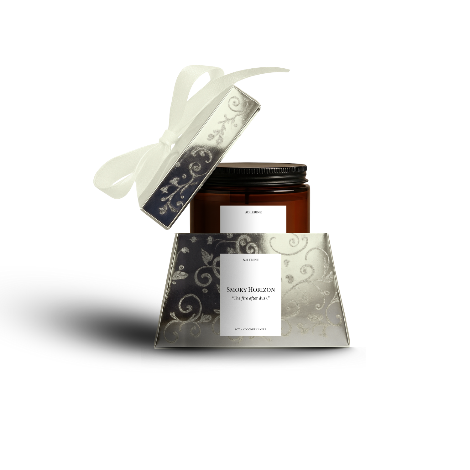 Smoky Horizon 100g luxury scented candle hand-poured in India