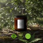 Éclat de Vanille eco-friendly luxury scented candle

