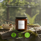 Eco-friendly luxury scented candle Smoky Horizon